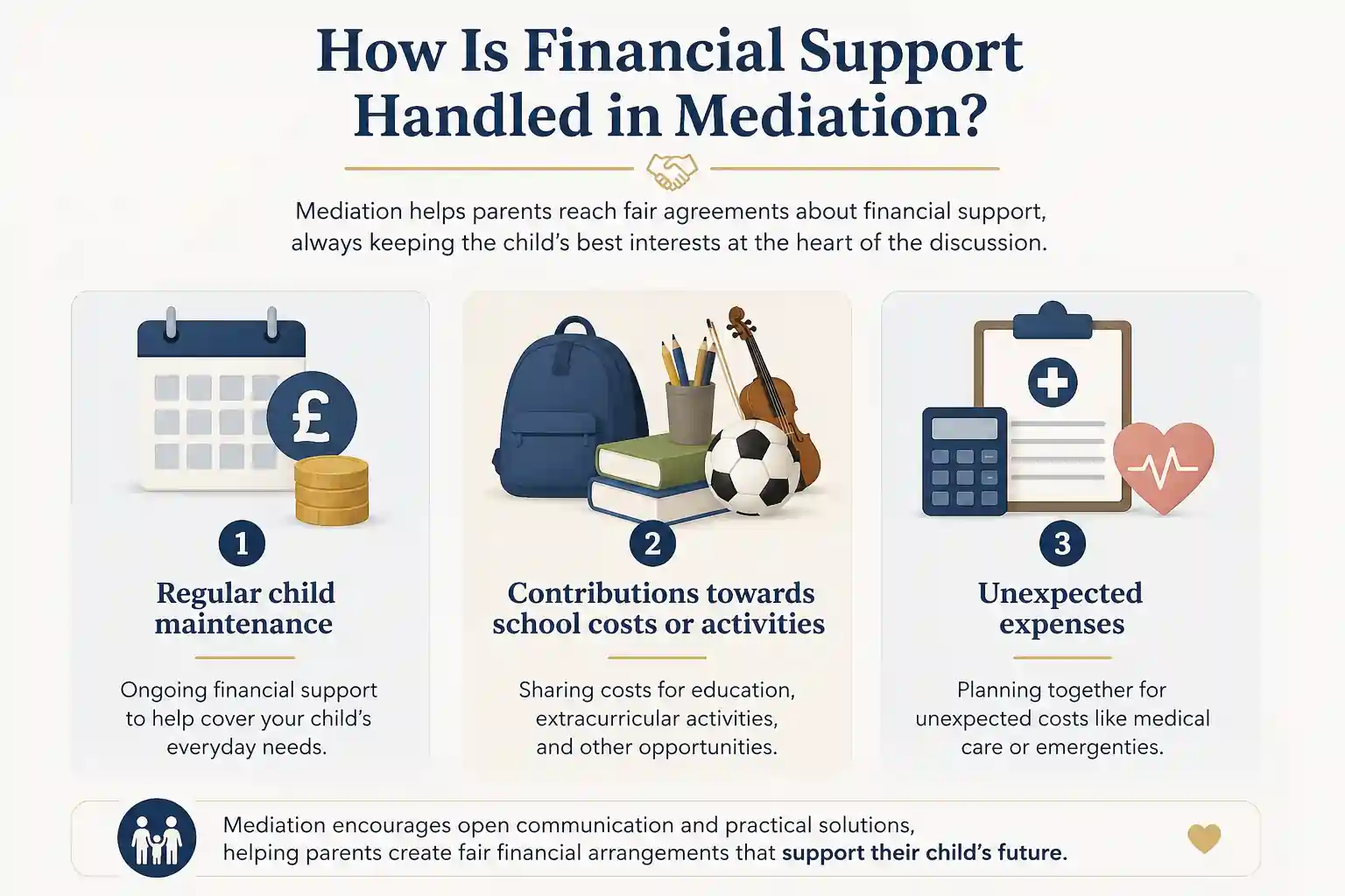 How Is Financial Support Handled in Mediation Shropshire