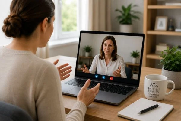 Image of online mediation Shropshire book in NOW